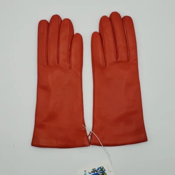 Portolano Cashmere-lined Leather Gloves - Picture 2 of 7